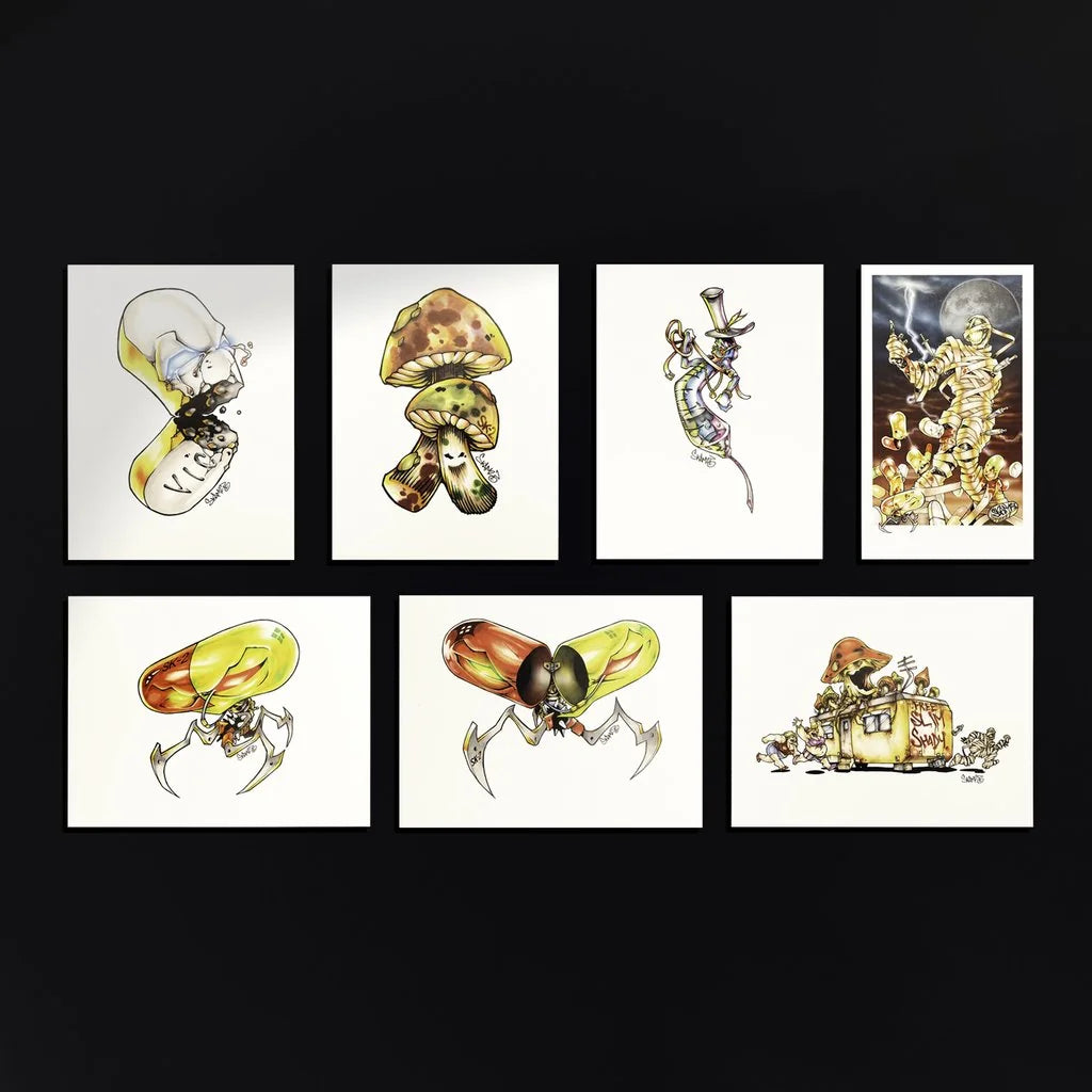 SSLP Illustration Art Prints by SKAM