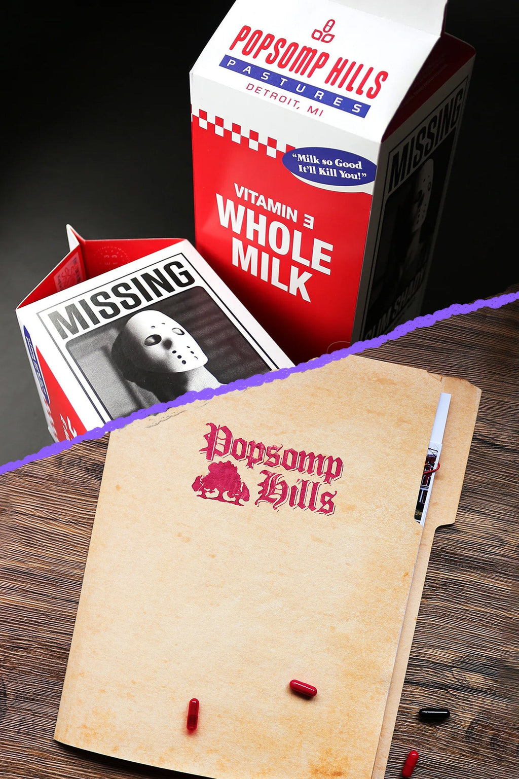 Relapse File Folder + TDOSS Milk Carton bundle