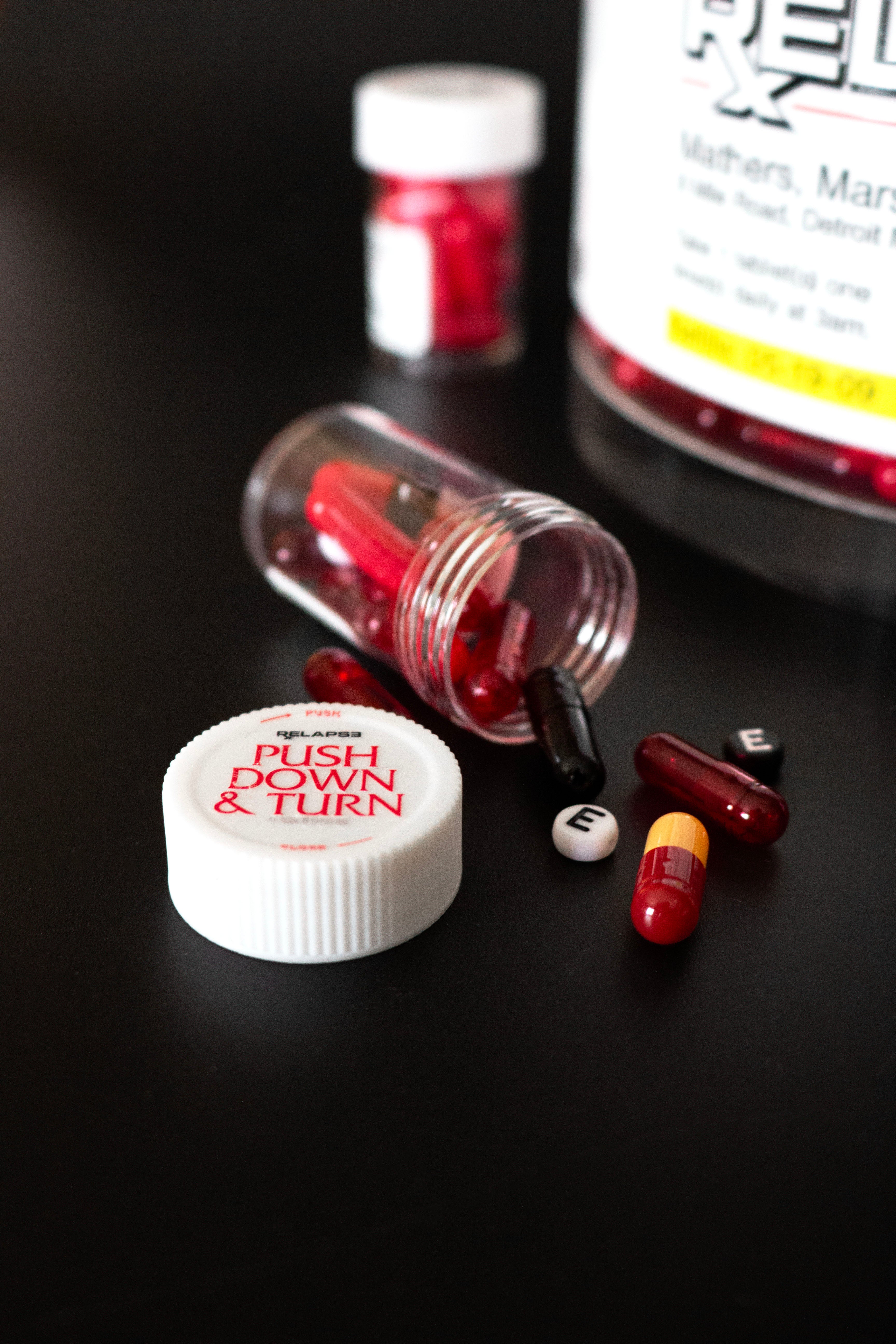 Relapse Pill Bottles