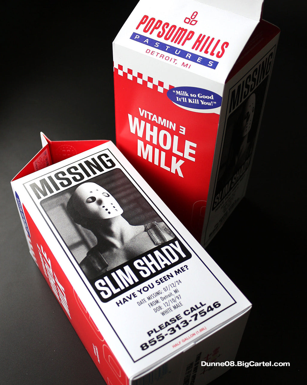 TDOSS Milk Carton + Stan Air Freshener bundle